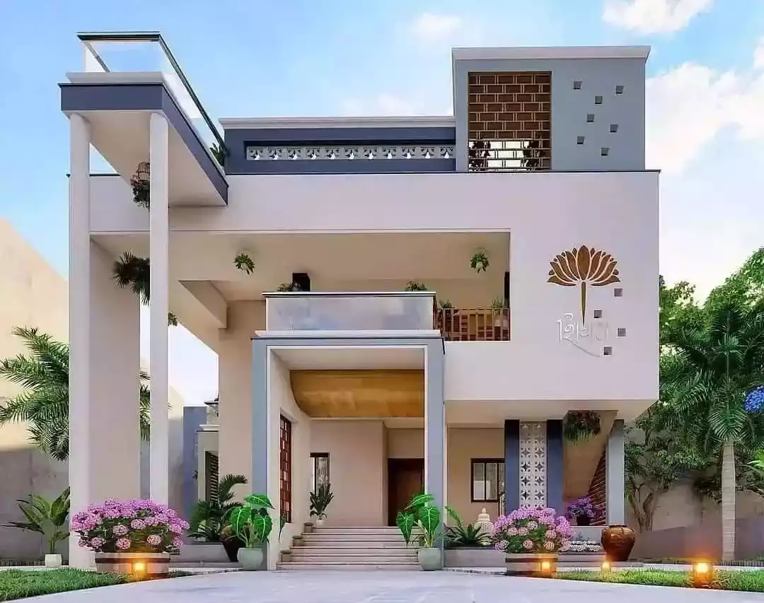 modern normal house front elevation designs